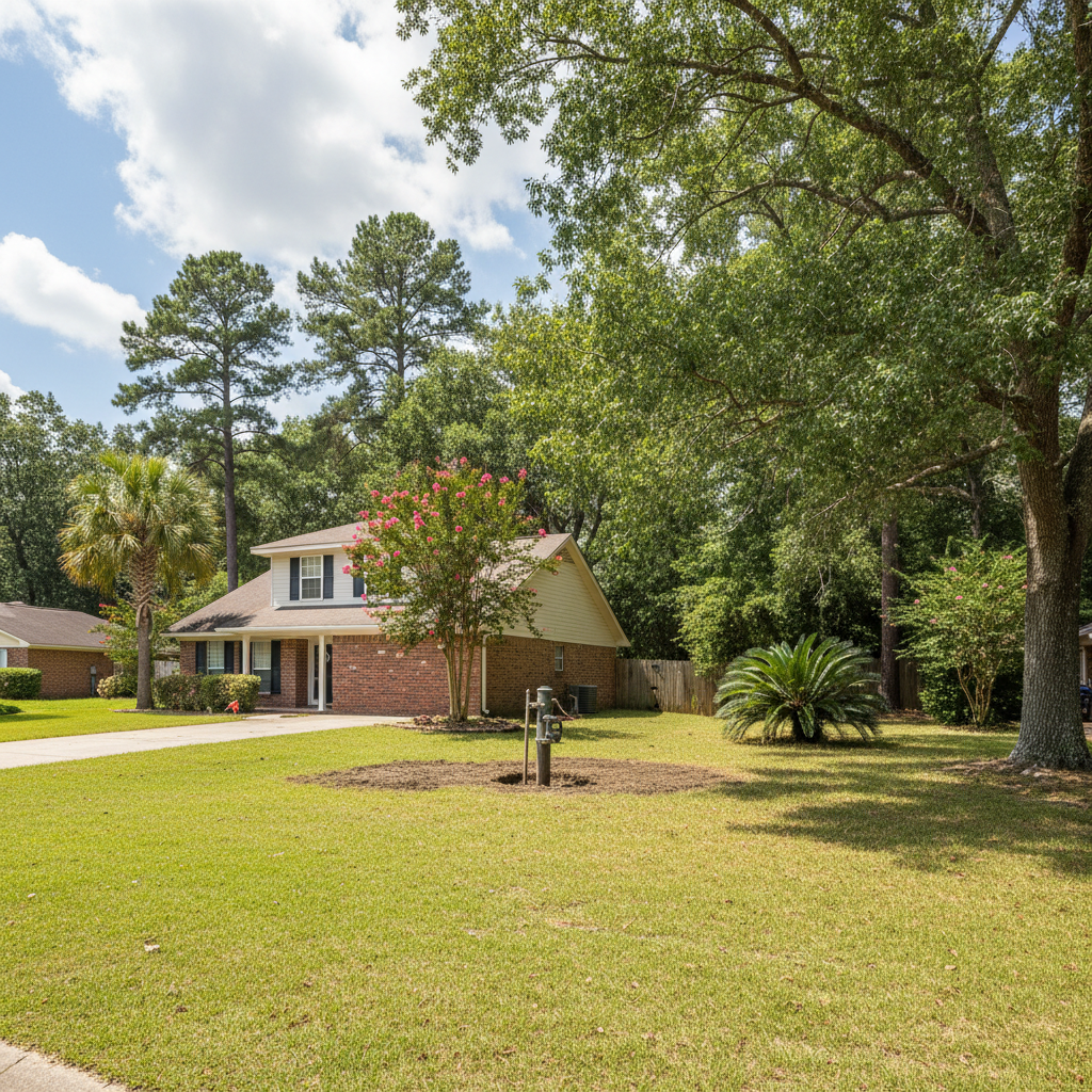Completed well maintenance work at a residential property in Gulfport, MS