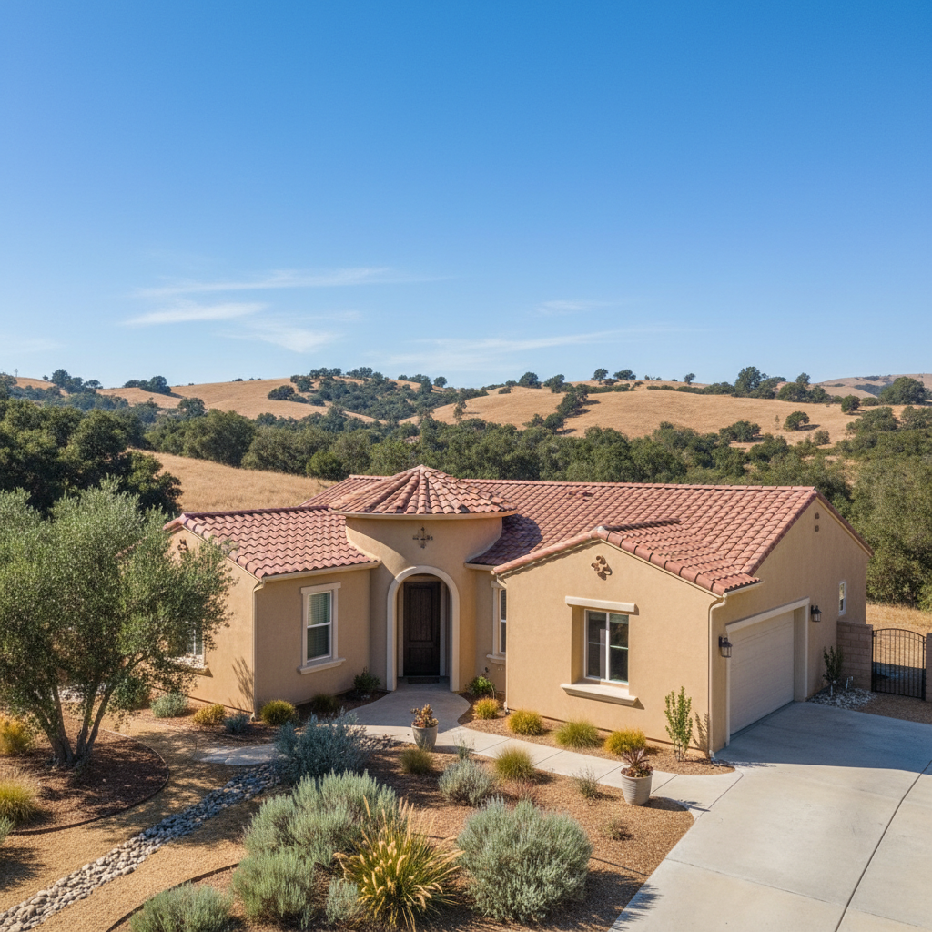 Completed stucco replacement work at a residential property in Temecula, CA
