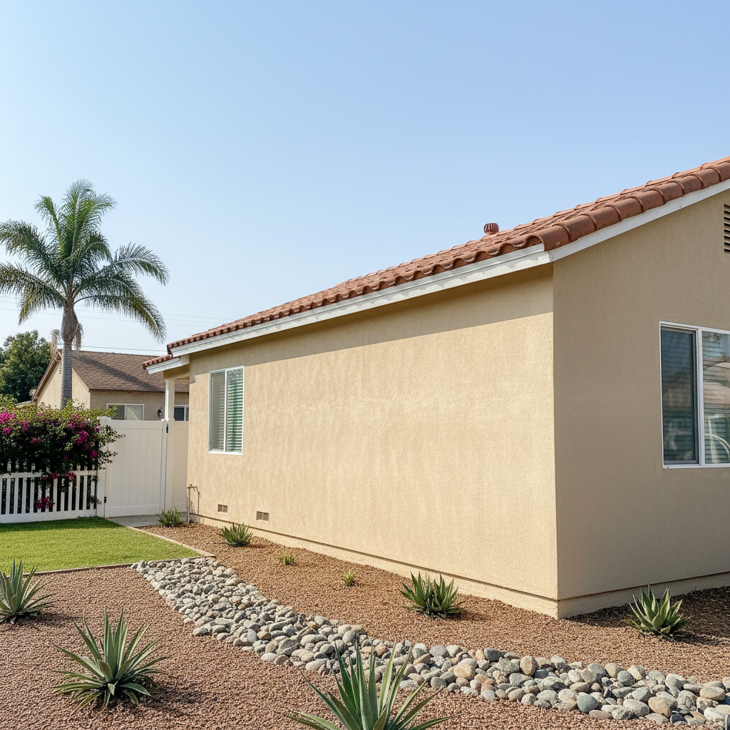 Completed stucco inspection work at a residential property in North Hollywood, CA