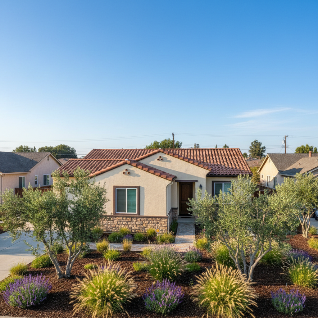 Completed stucco redashing work at a residential property in Roseville, CA