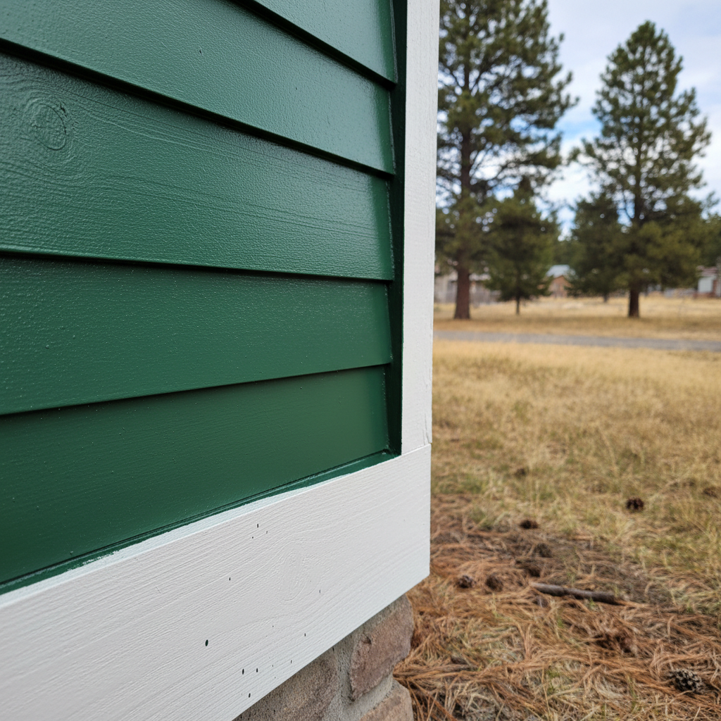 Completed exterior painting work at a residential property in Missoula, MT