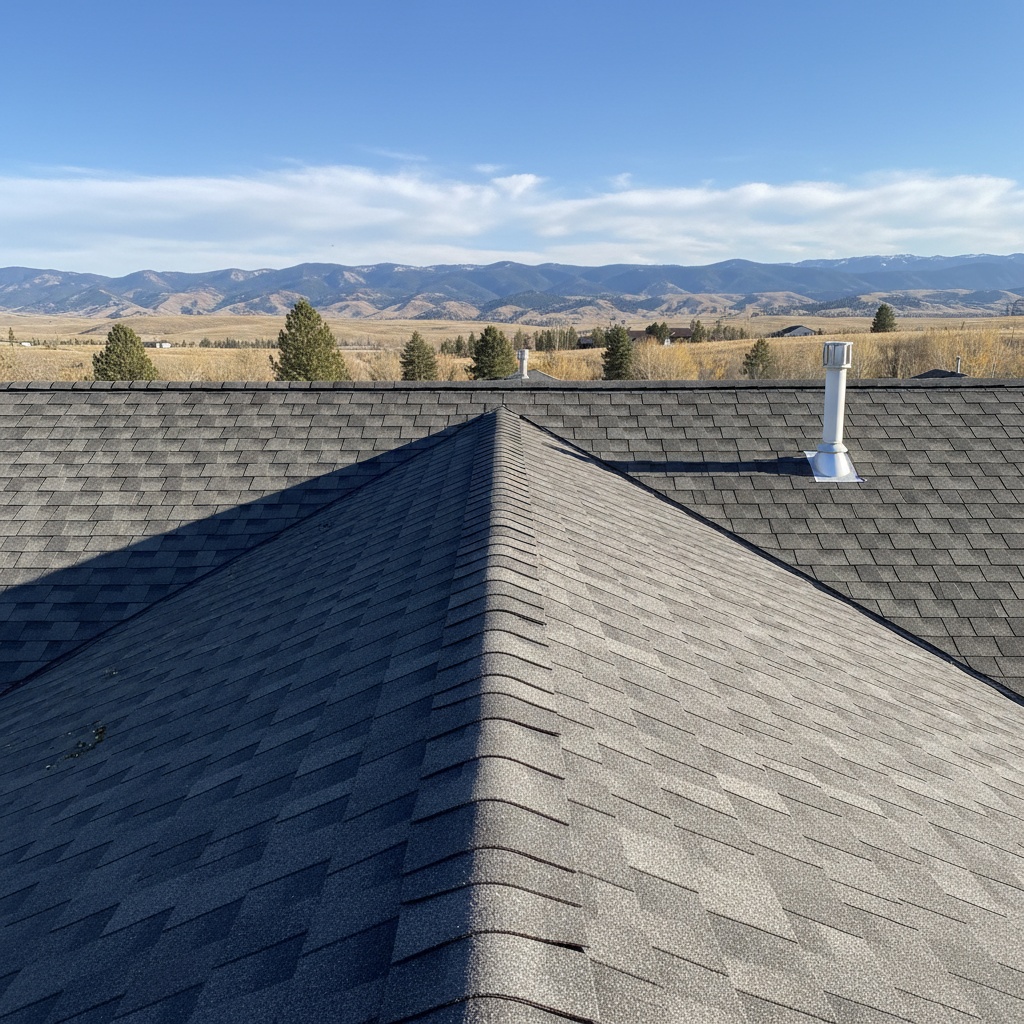 Completed roof inspection work at a residential property in Helena, MT