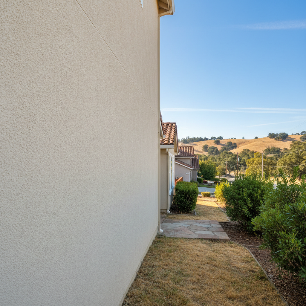Completed commercial stucco work at a residential property in Pittsburg, CA