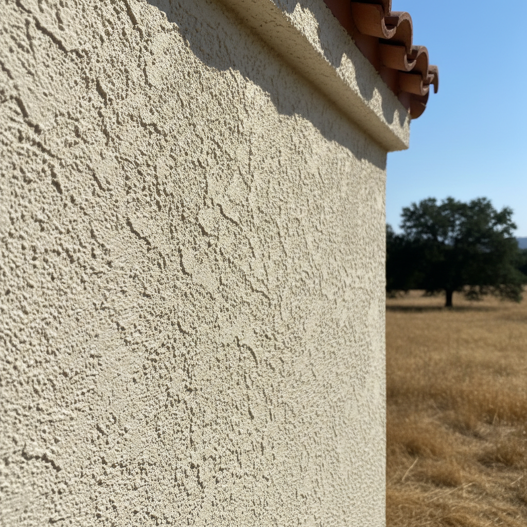 Completed stucco installation work at a residential property in Lodi, CA