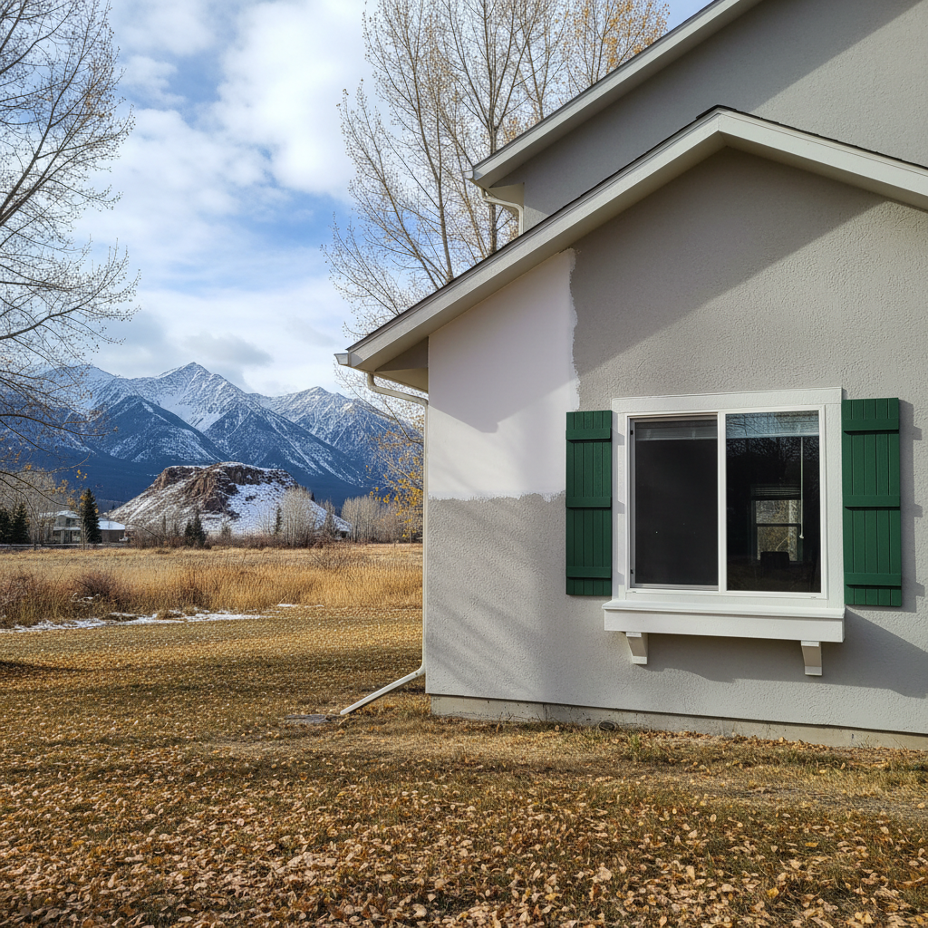 Completed drywall repair and painting work at a residential property in Kalispell, MT