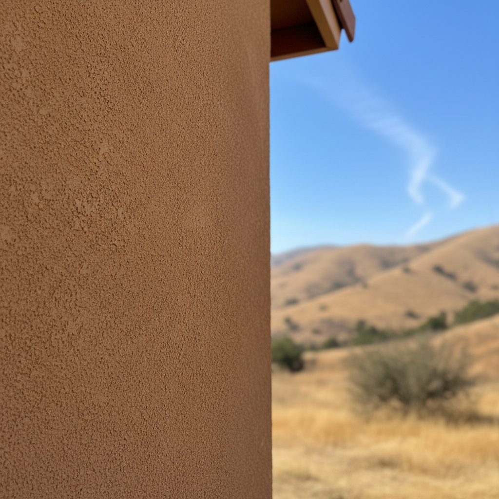 Completed stucco painting work at a residential property in Soledad, CA