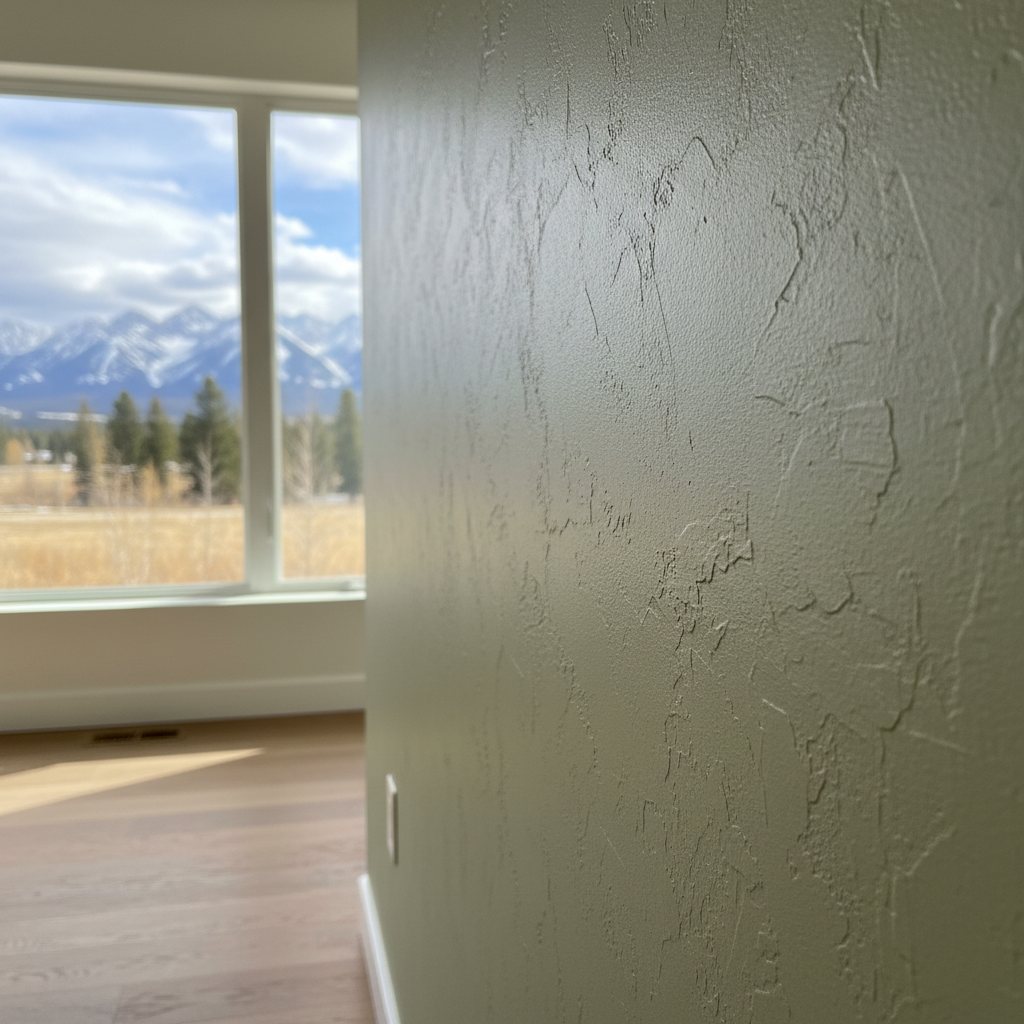 Completed interior painting work at a residential property in Whitefish, MT