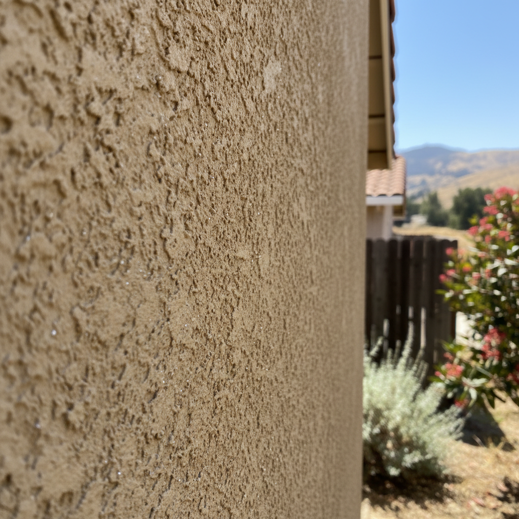 Completed stucco inspection work at a residential property in Cupertino, CA