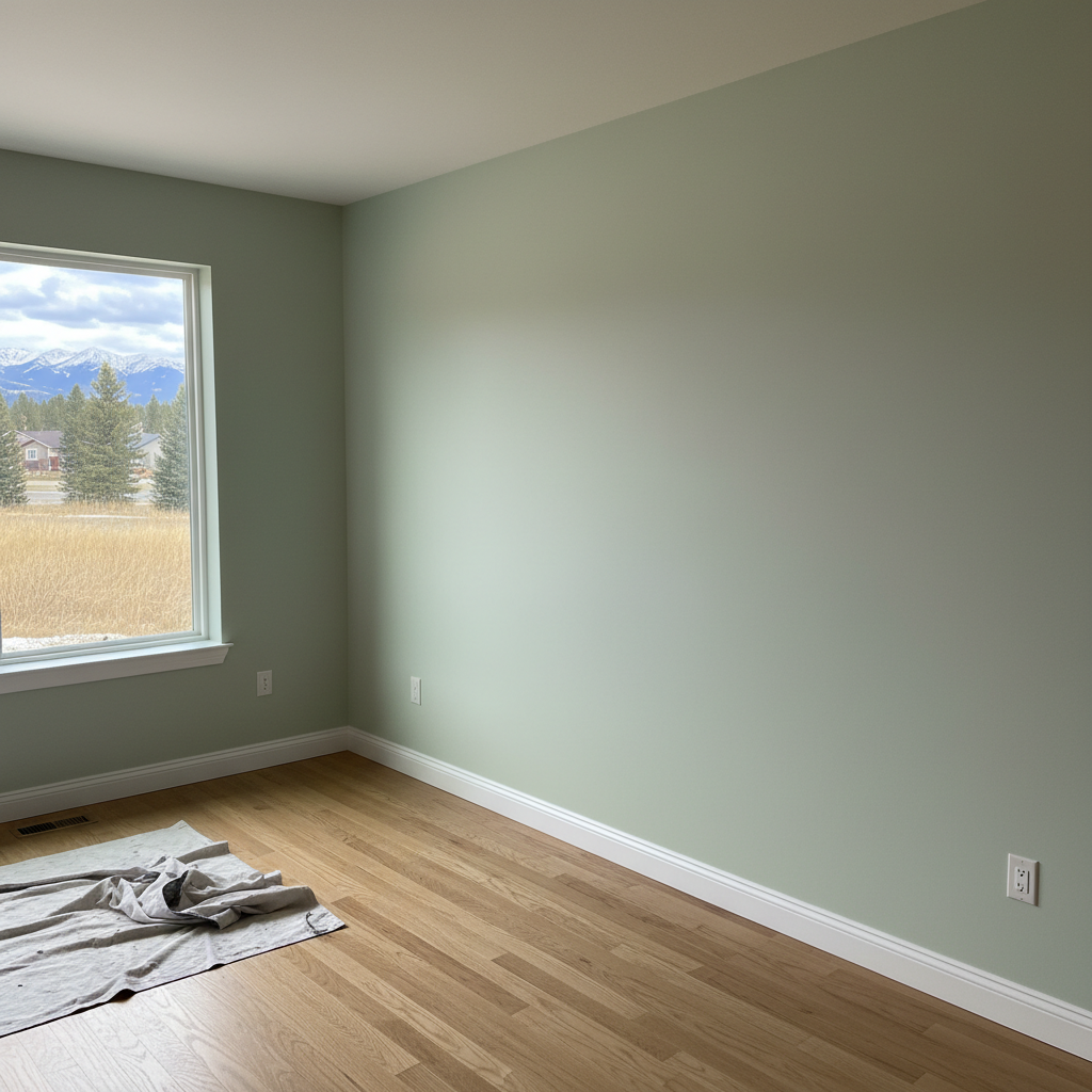 Completed drywall repair and painting work at a residential property in Missoula, MT
