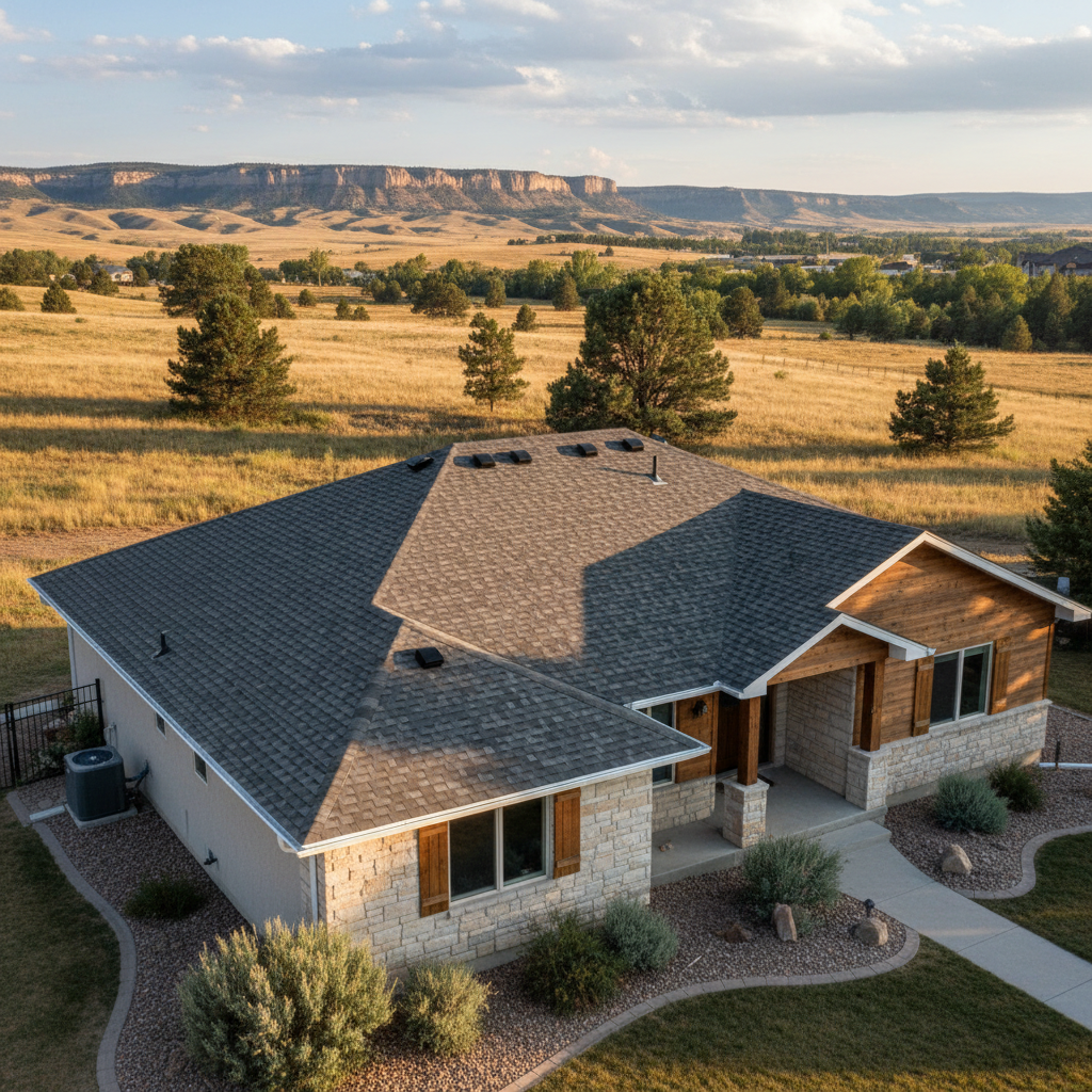 Completed roof inspection work at a residential property in Billings, MT