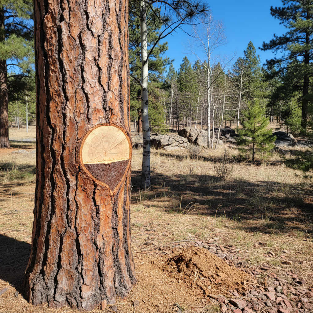 Completed tree health & care work at a residential property in Custer, SD