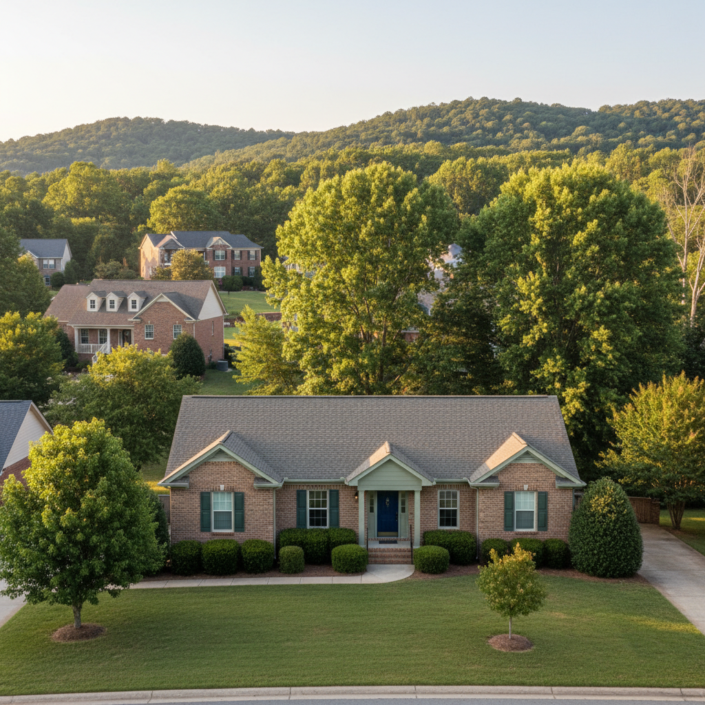 Completed color consultation work at a residential property in Oak Ridge, TN