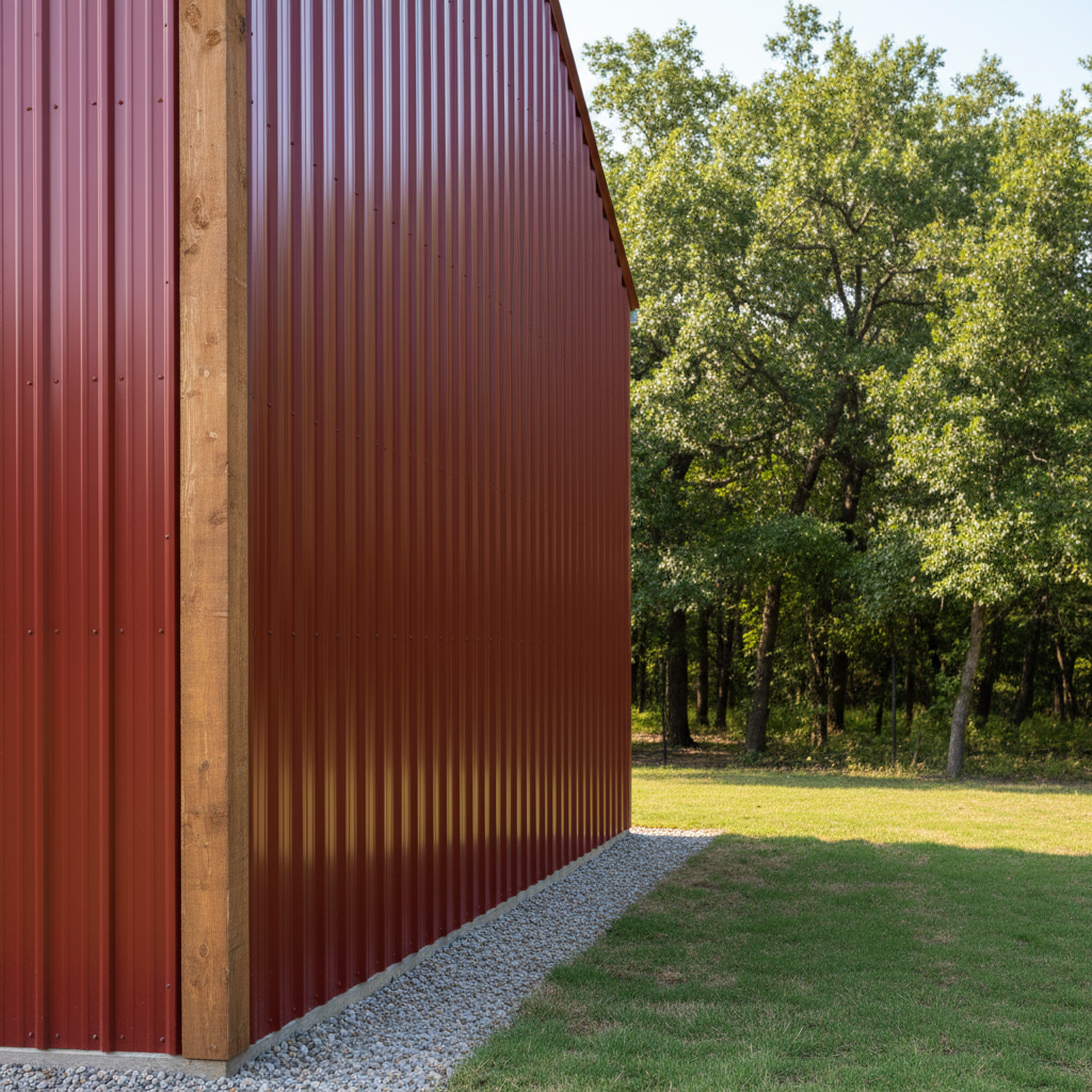 Completed agricultural buildings work at a residential property in Dallas, TX
