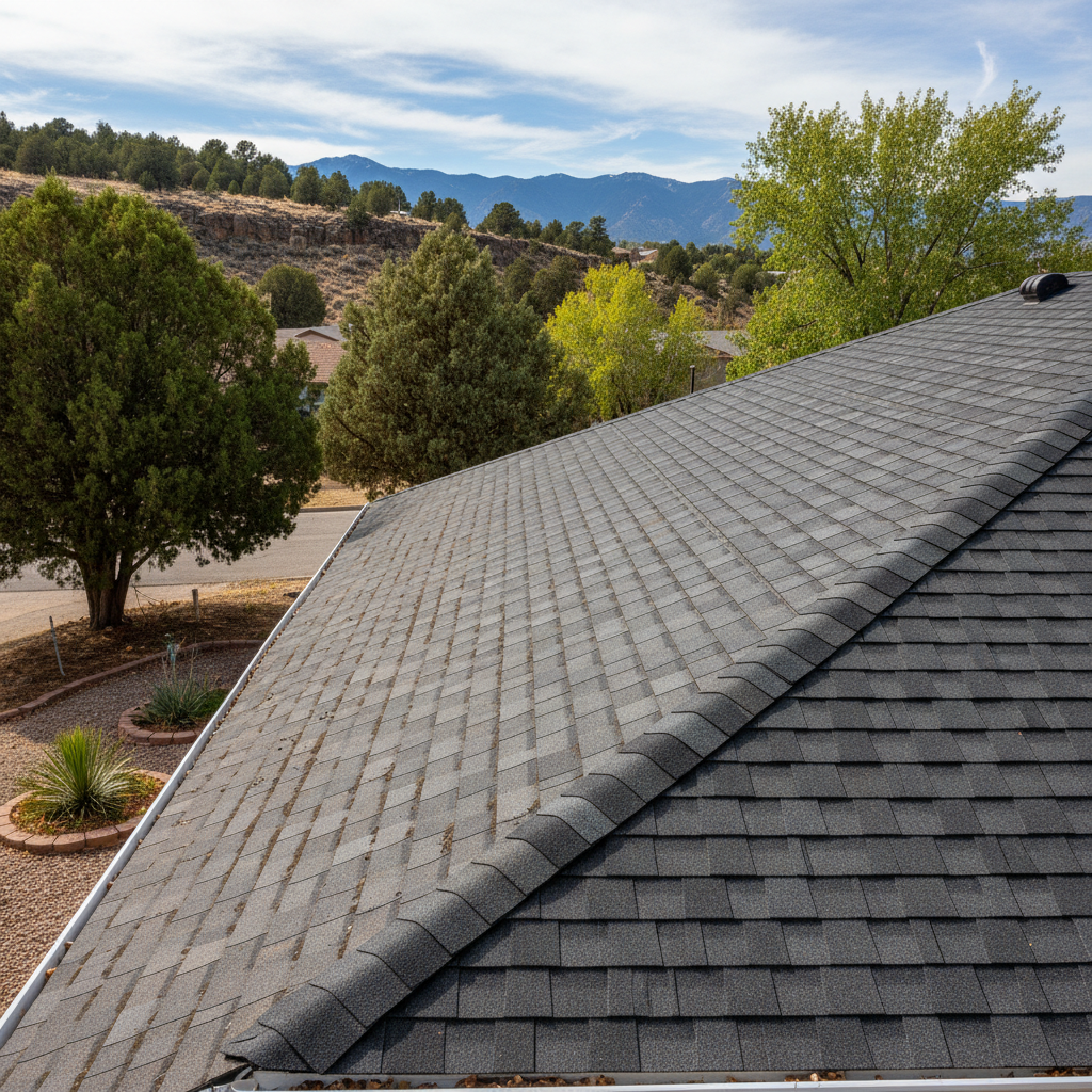 Completed storm damage repair work at a residential property in Ogden, UT
