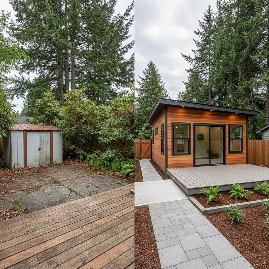 Completed adu financing work at a residential property in Seattle, WA