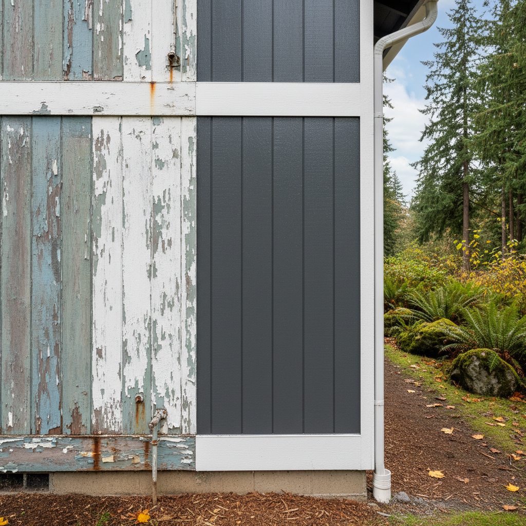 Completed commercial painting work at a residential property in Tacoma, WA