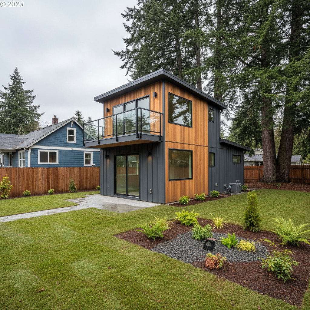 Completed adu engineering work at a residential property in Portland, OR