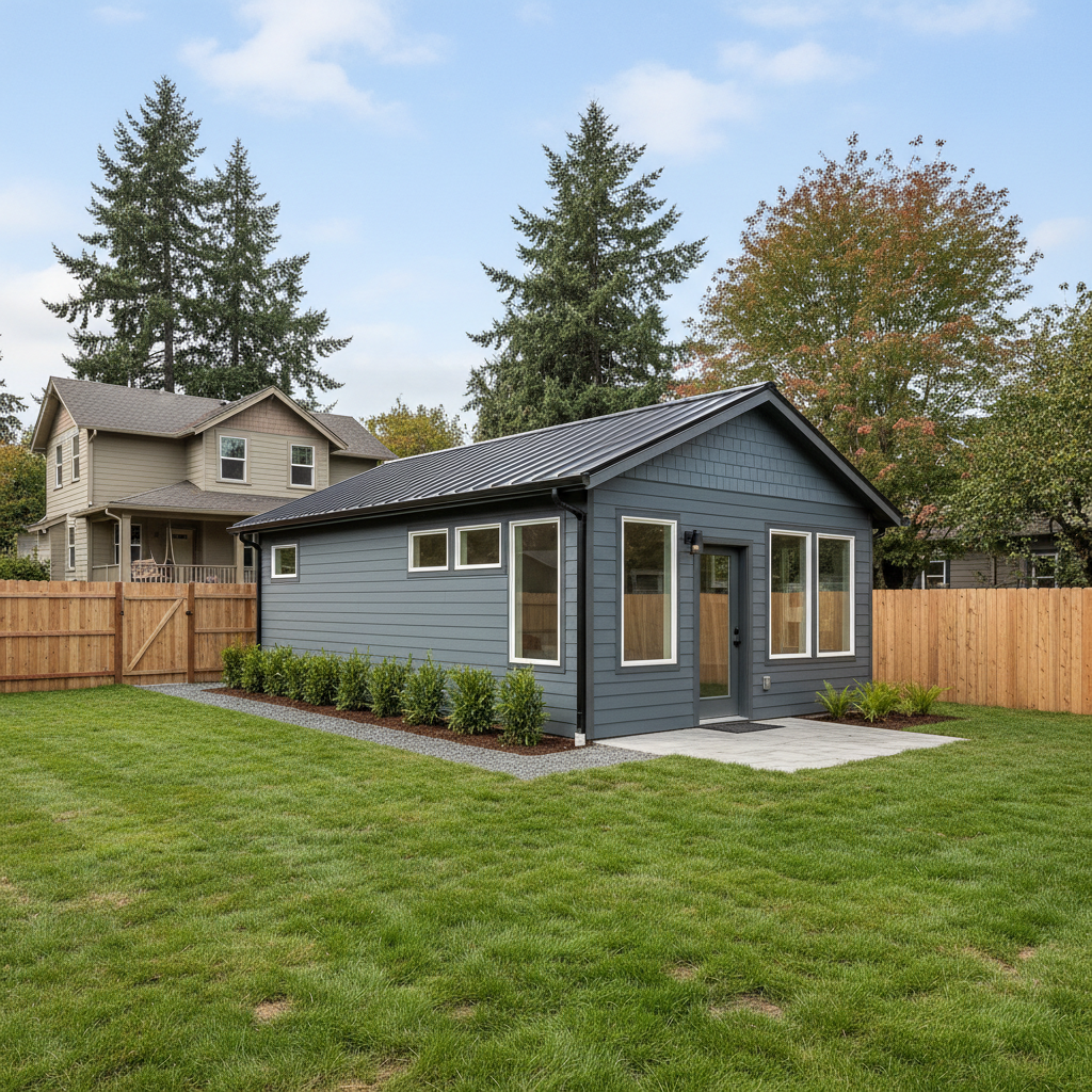 Completed adu financing work at a residential property in Beaverton, OR