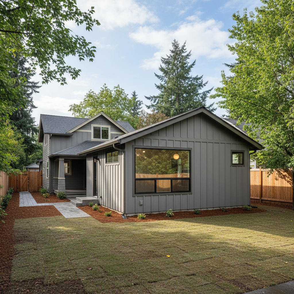 Completed adu engineering work at a residential property in Beaverton, OR