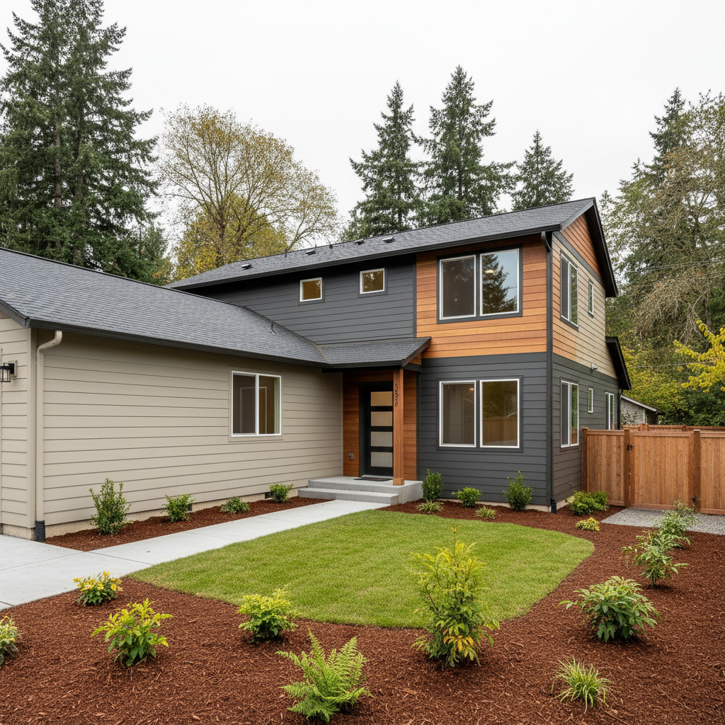 Completed attached adu work at a residential property in Beaverton, OR