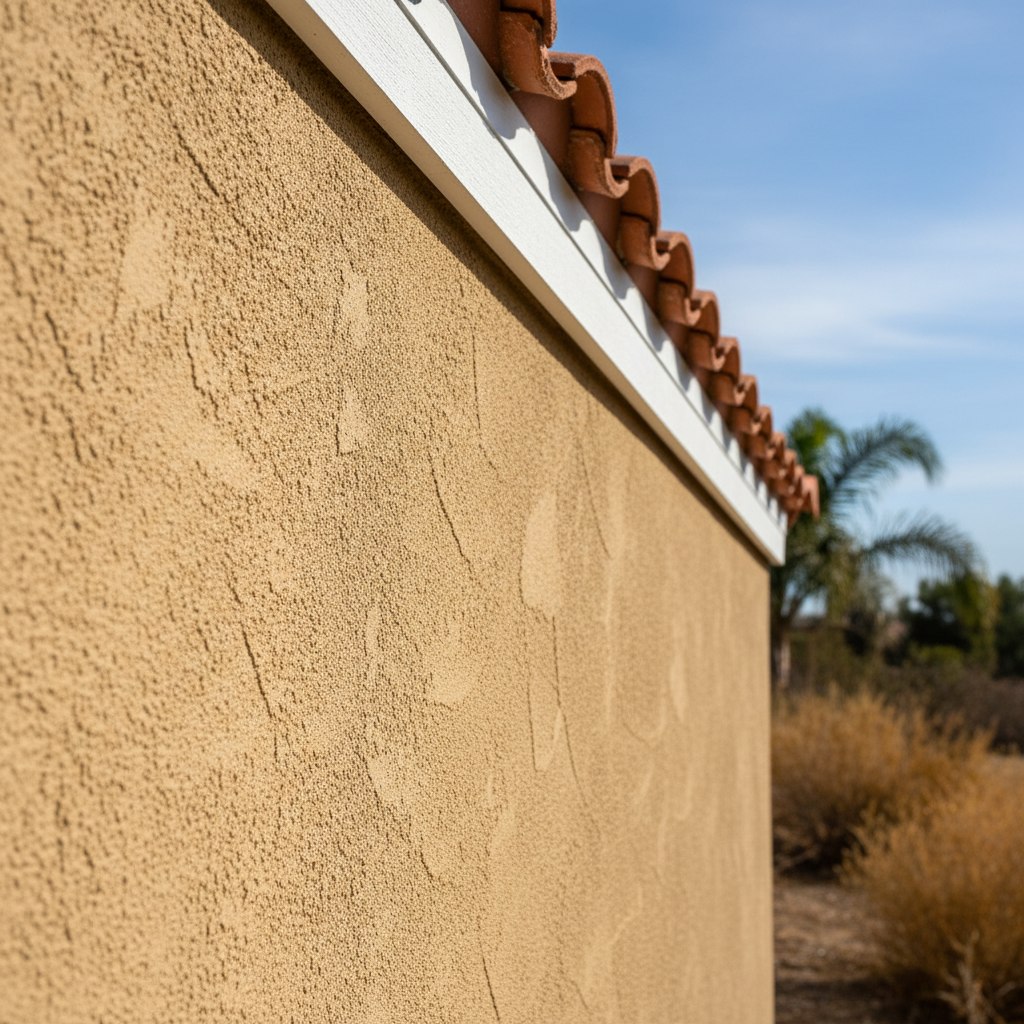 Completed eifs installation work at a residential property in Pasadena, CA