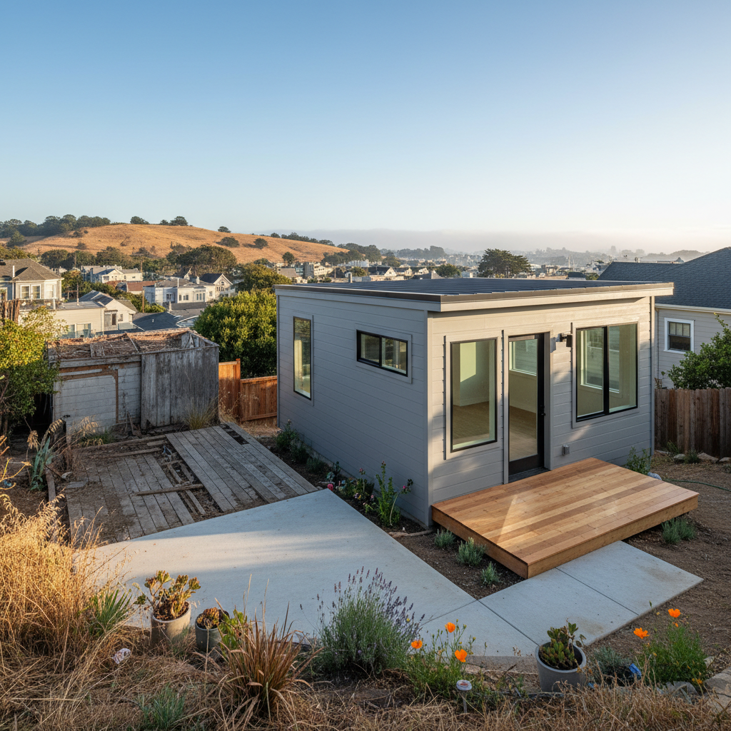Completed detached adu work at a residential property in San Francisco, CA