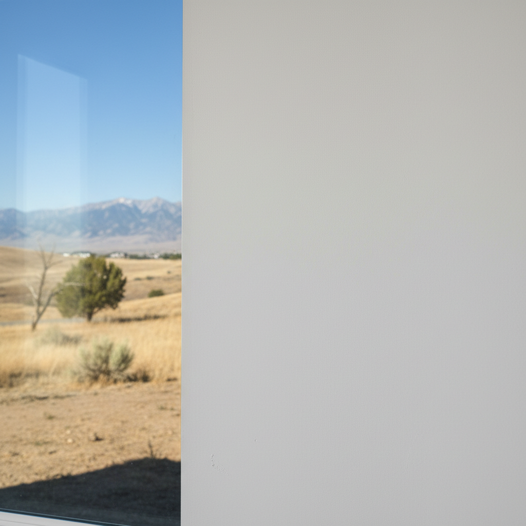Completed drywall installation work at a residential property in Provo, UT