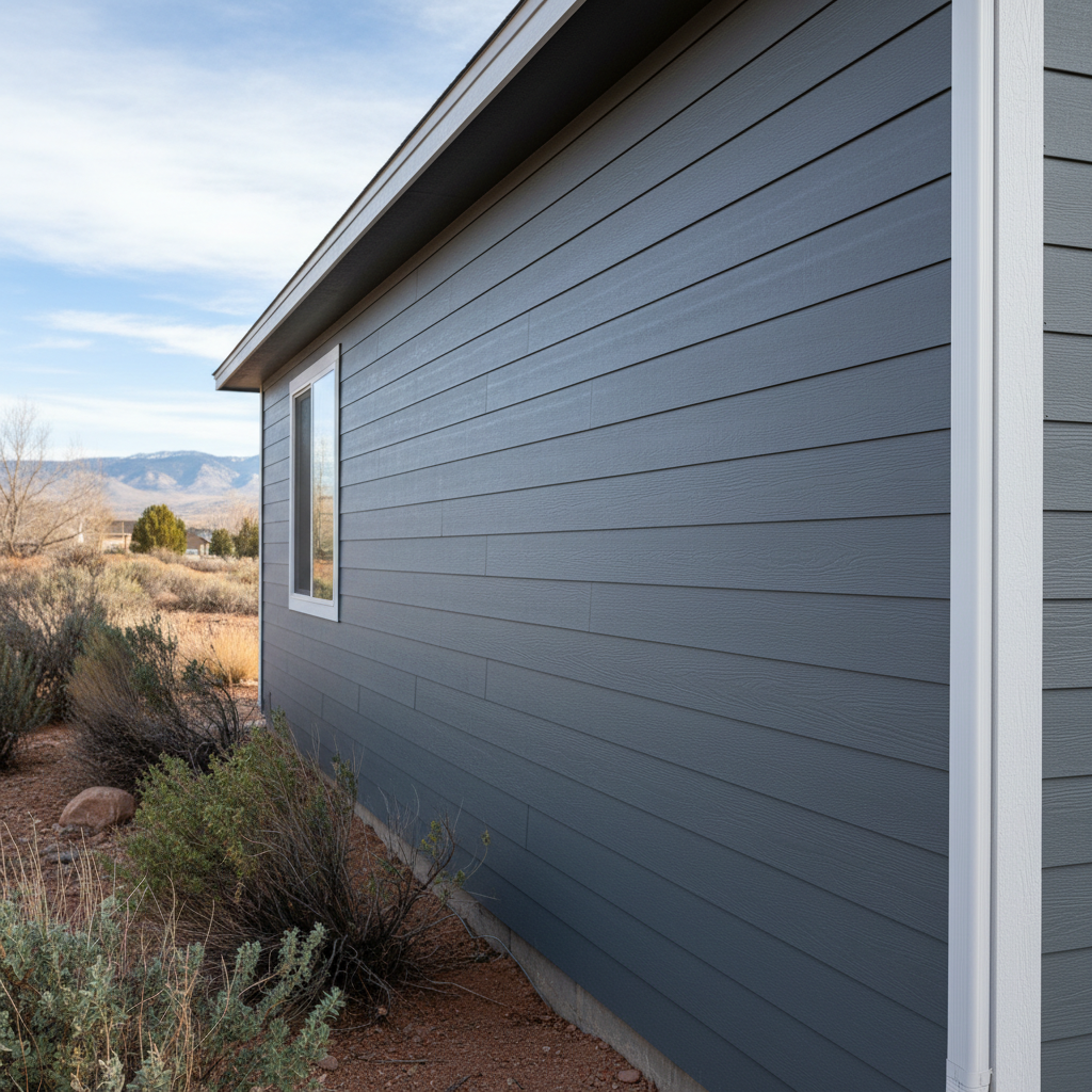Completed siding removal work at a residential property in West Valley City, UT