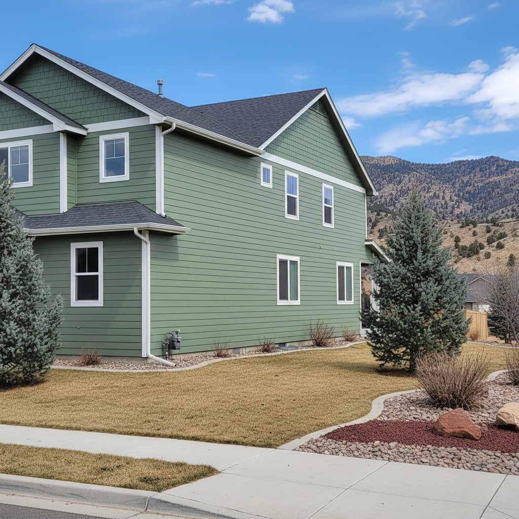 Completed siding inspection work at a residential property in Provo, UT