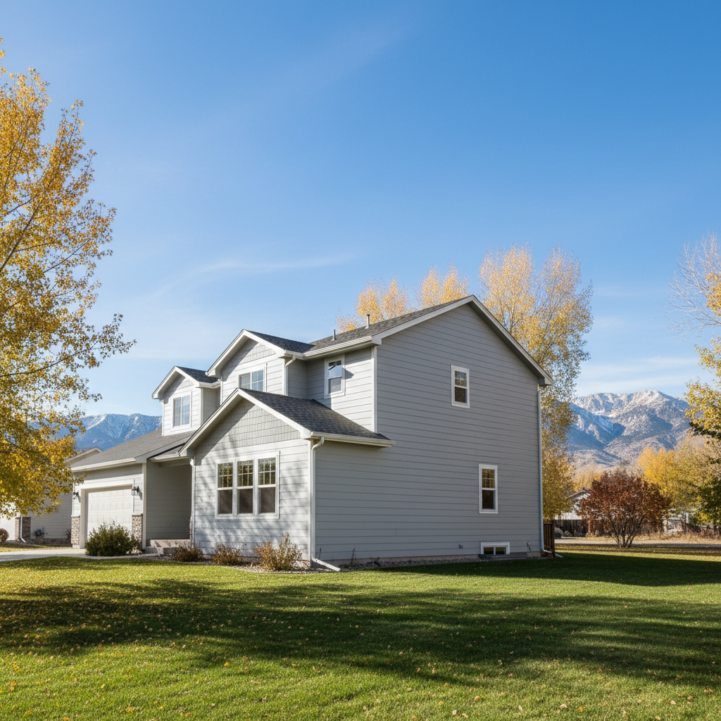 Completed insulation installation work at a residential property in Orem, UT