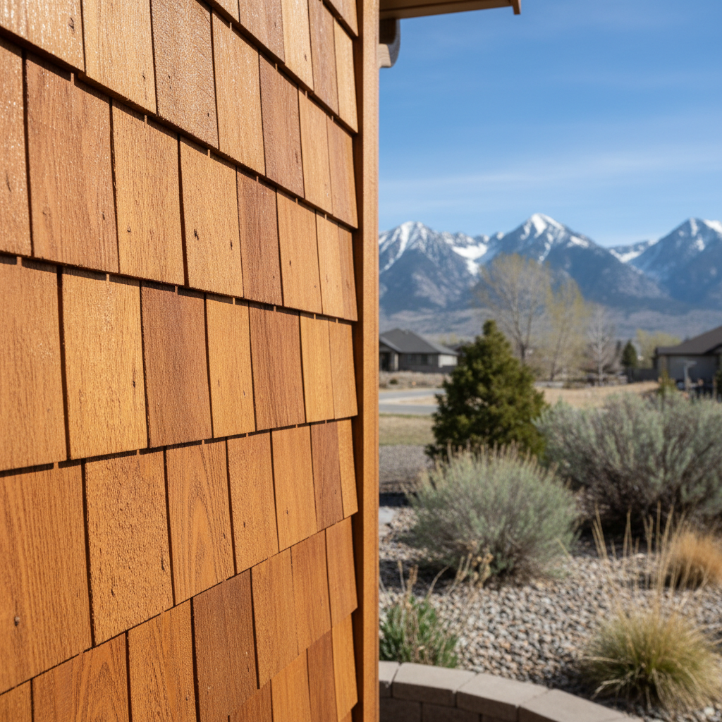 Completed siding cleaning work at a residential property in Orem, UT