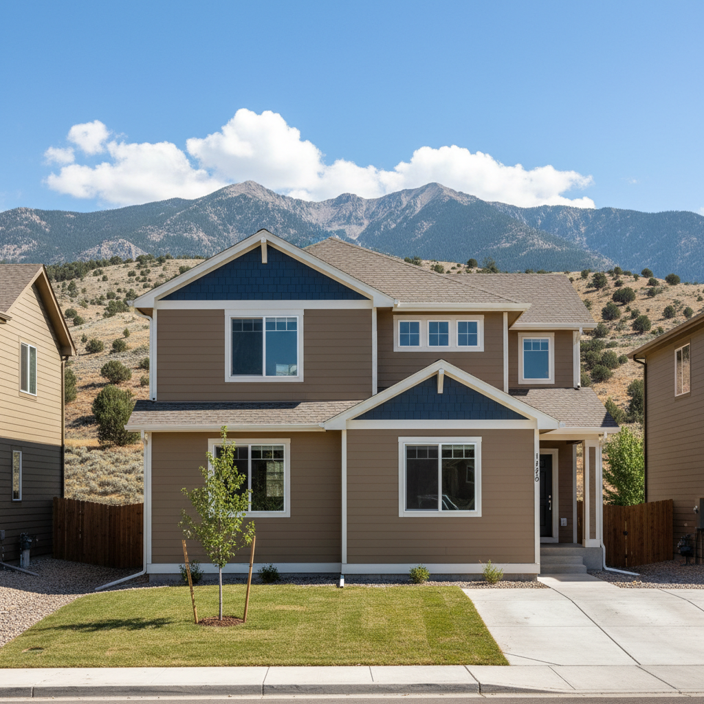 Completed siding installation work at a residential property in Ogden, UT
