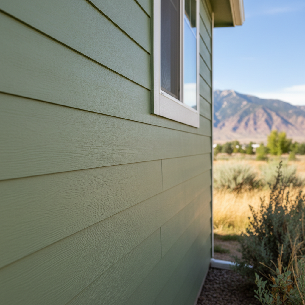 Completed siding replacement work at a residential property in Taylorsville, UT