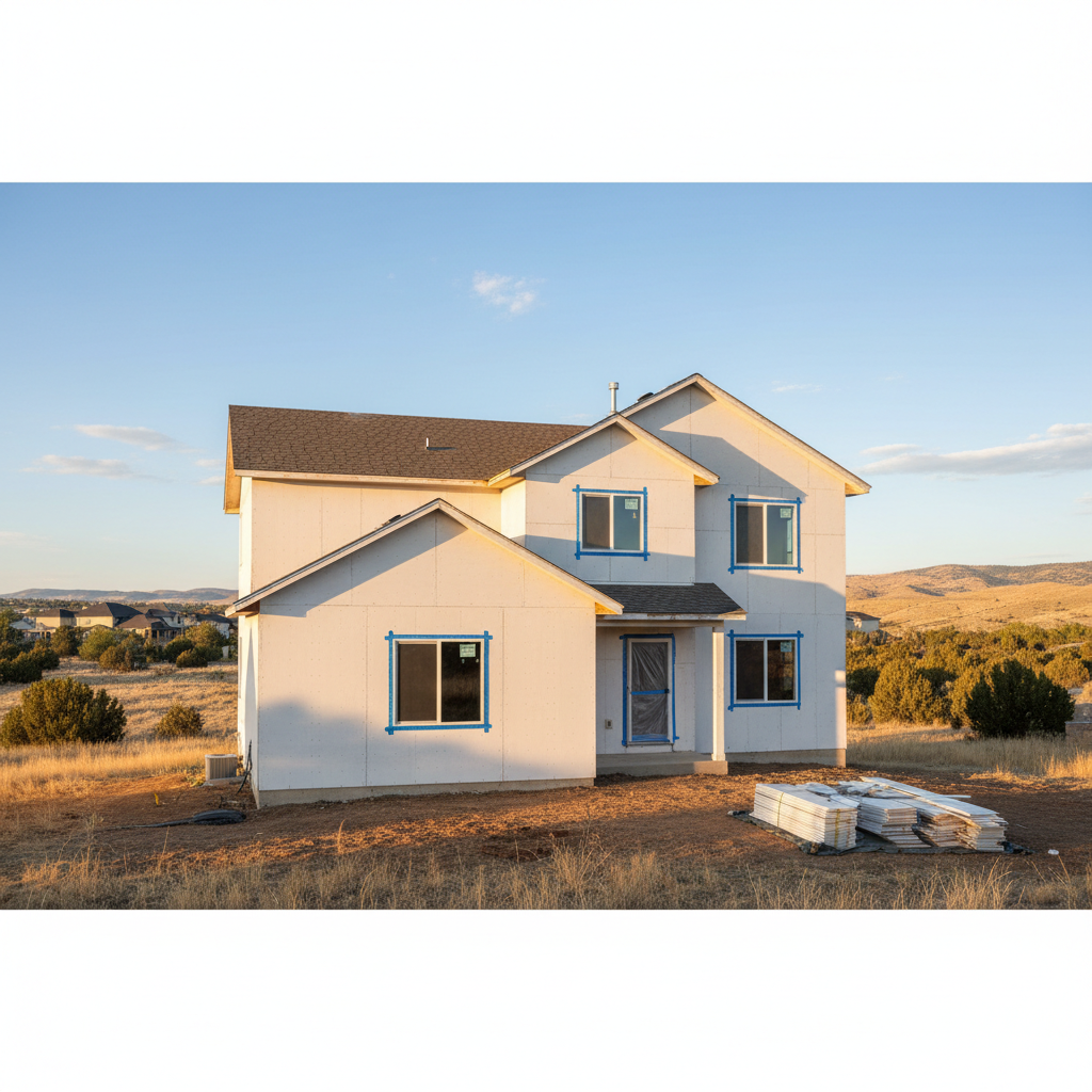 Completed siding removal work at a residential property in Layton, UT
