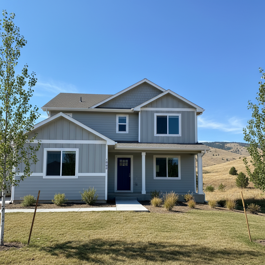 Completed stucco removal work at a residential property in Provo, UT