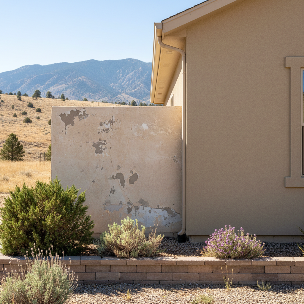 Completed eifs installation work at a residential property in West Jordan, UT