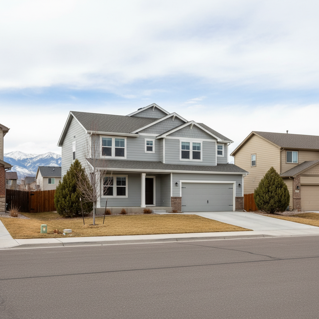 Completed siding replacement work at a residential property in Taylorsville, UT