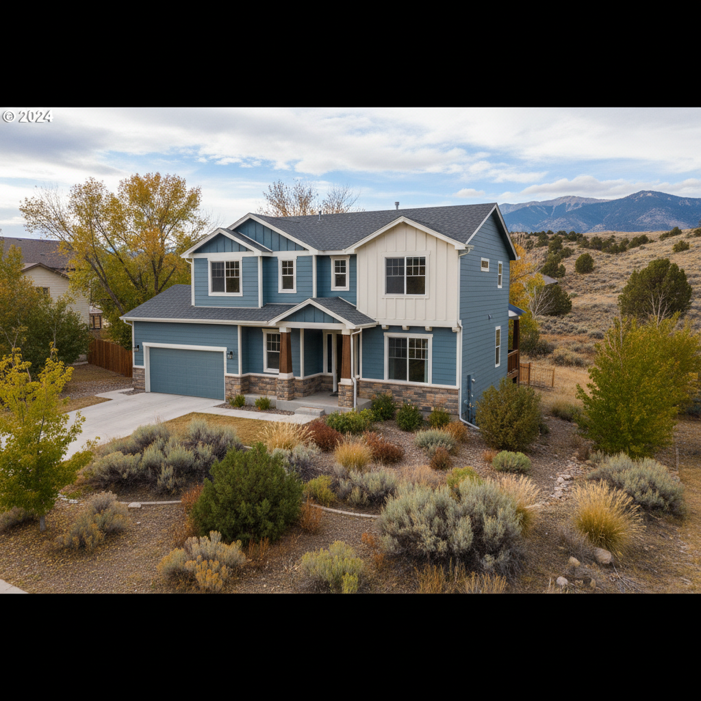 Completed siding replacement work at a residential property in Millcreek, UT