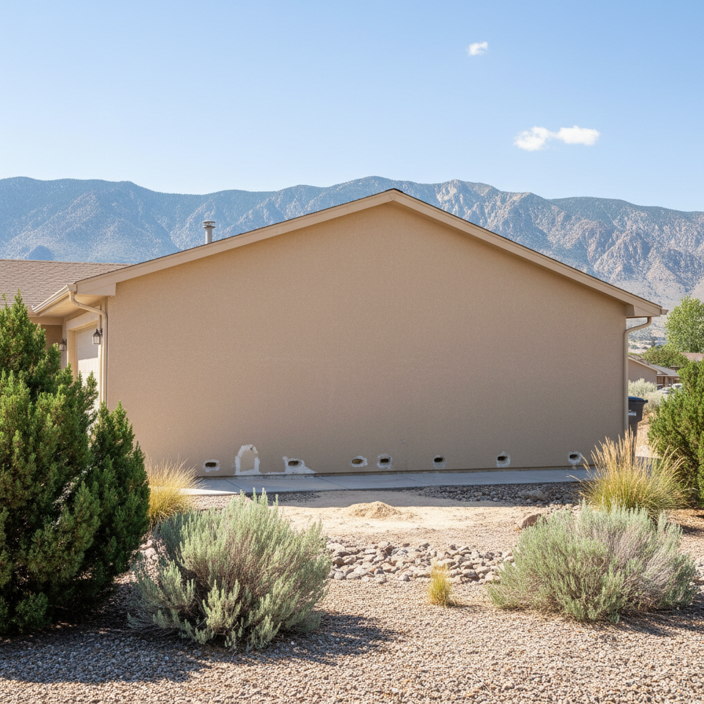Completed stucco inspection work at a residential property in West Valley City, UT