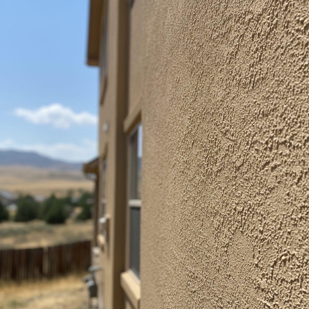 Completed commercial stucco work at a residential property in Sandy, UT