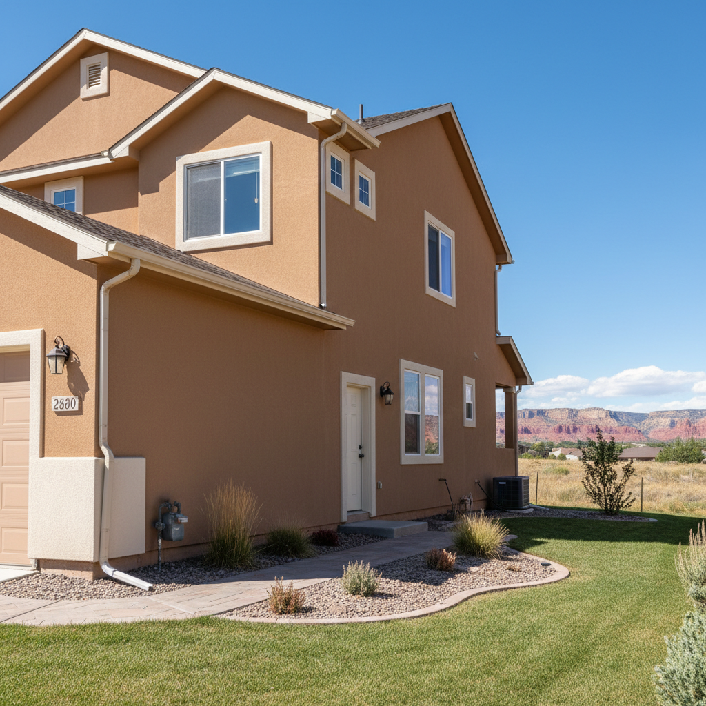 Completed stucco inspection work at a residential property in West Jordan, UT
