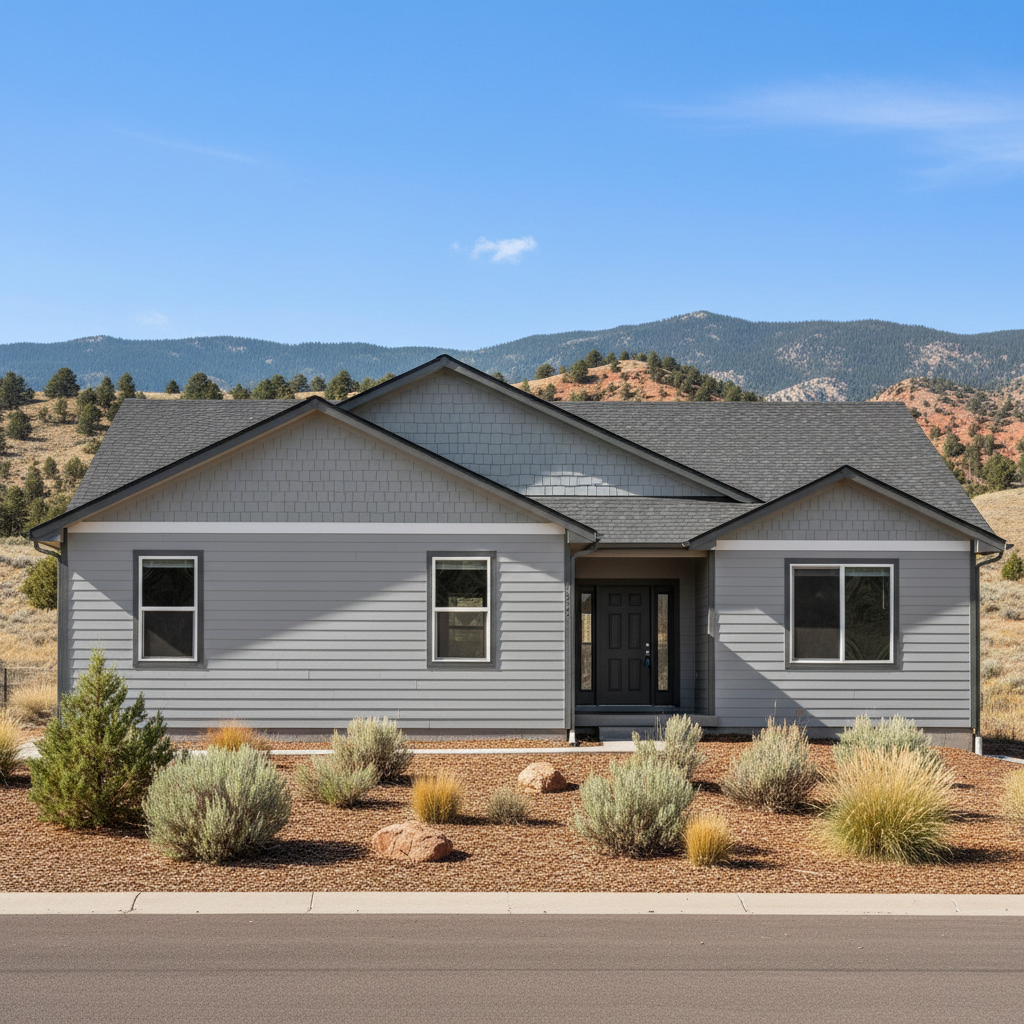 Completed siding removal work at a residential property in Sandy, UT
