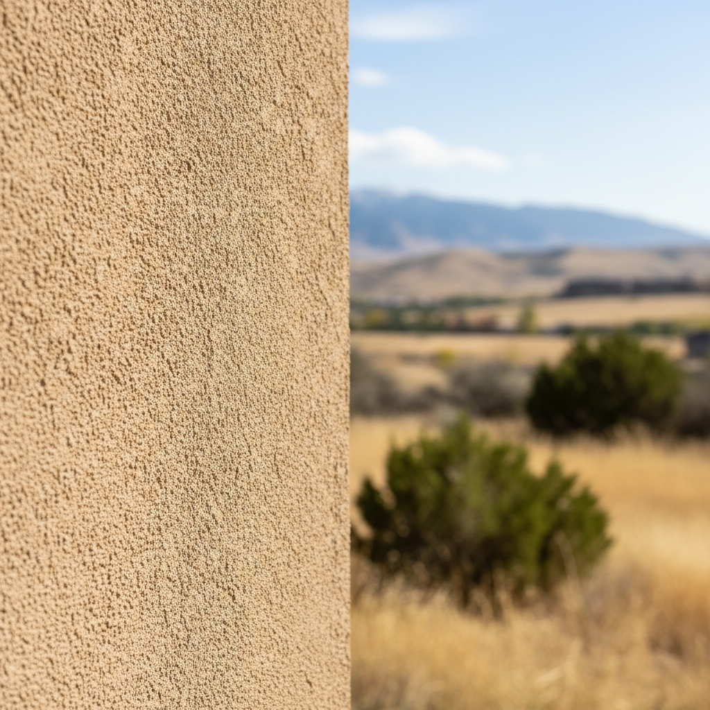 Completed stucco repair work at a residential property in Millcreek, UT