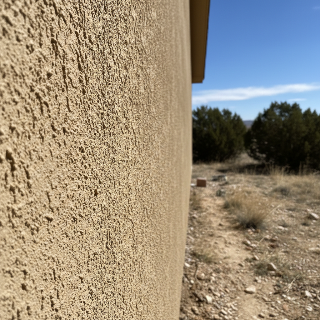 Completed stucco removal work at a residential property in South Jordan, UT