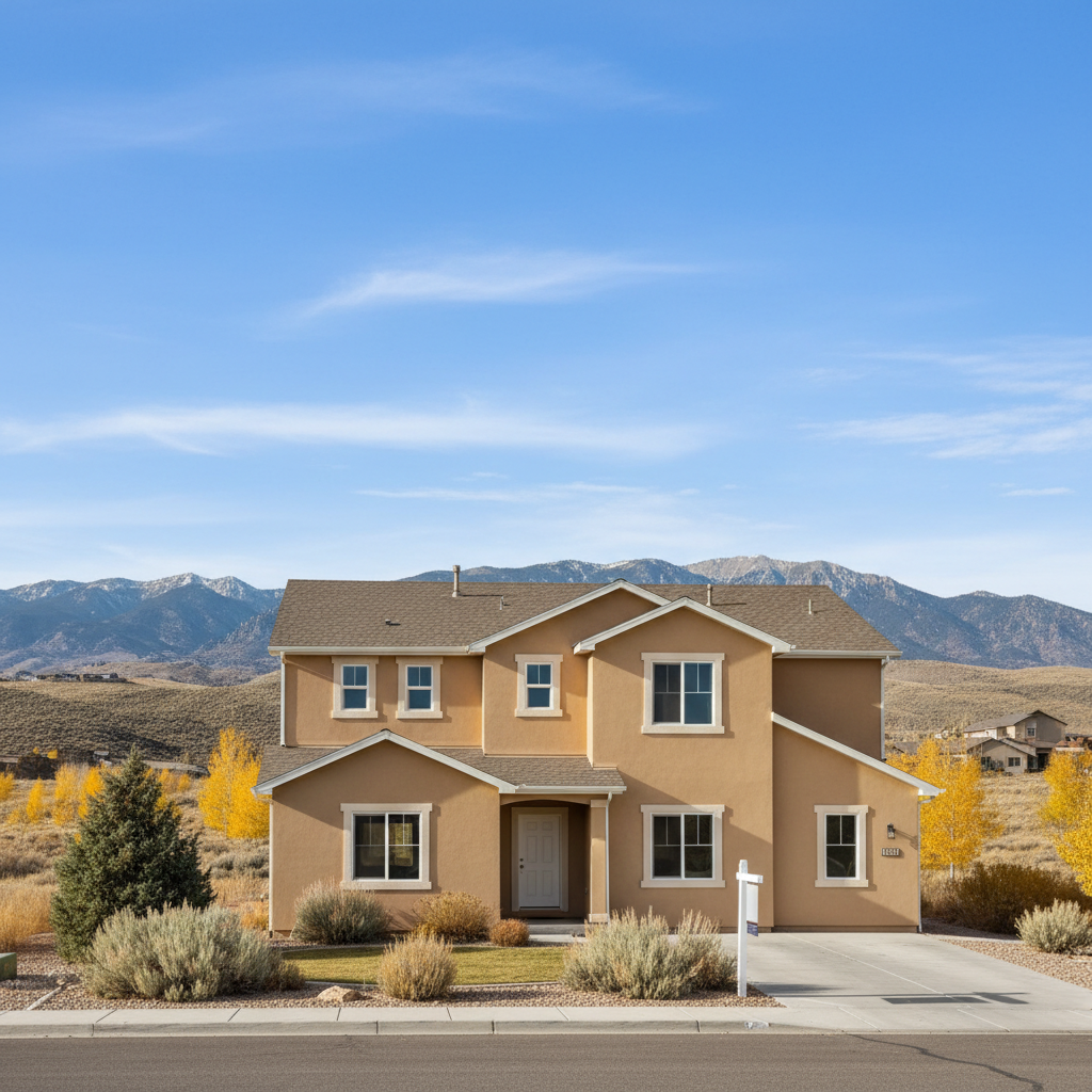 Completed eifs installation work at a residential property in Orem, UT