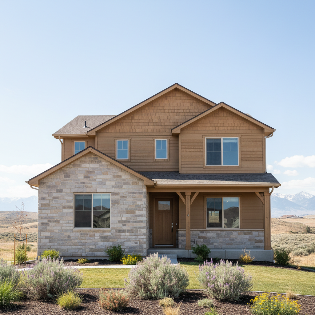 Completed stucco removal work at a residential property in Saratoga Springs, UT