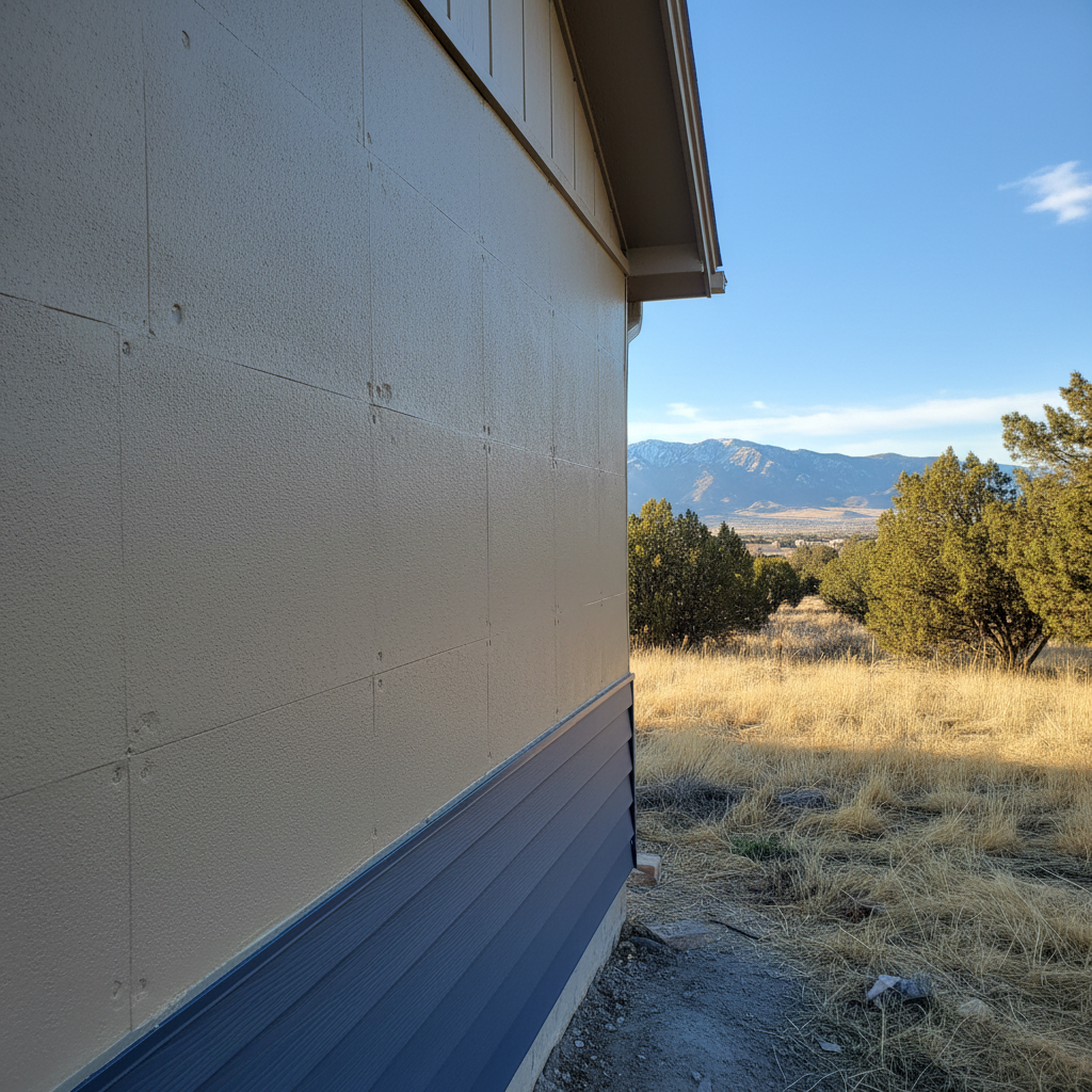 Completed insulation installation work at a residential property in Taylorsville, UT