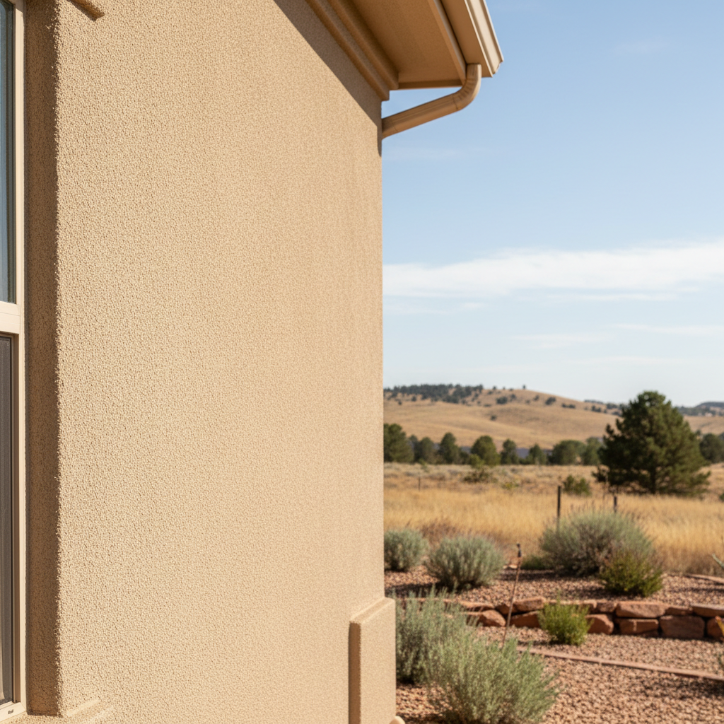 Completed commercial stucco work at a residential property in Lehi, UT