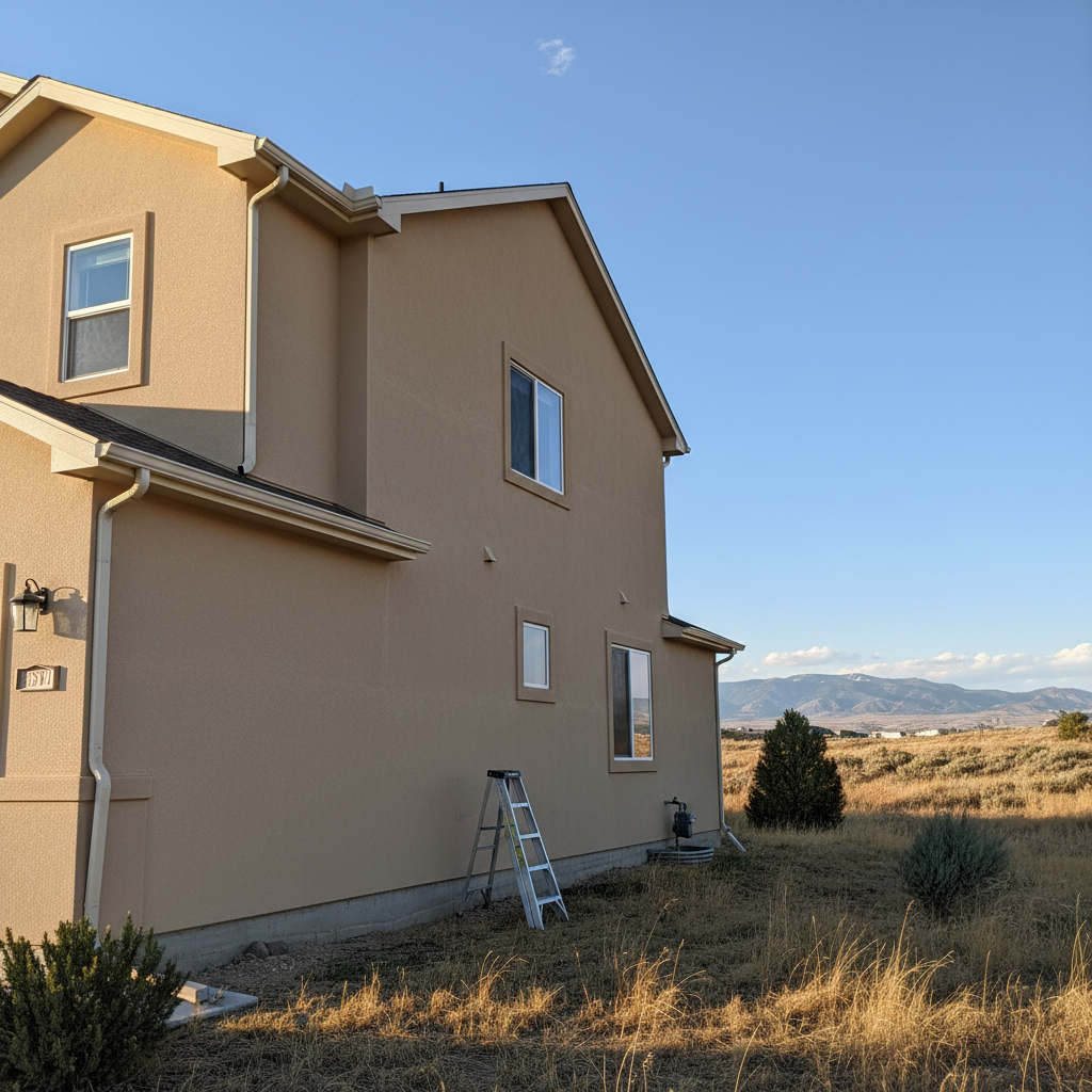 Completed stucco inspection work at a residential property in Saratoga Springs, UT