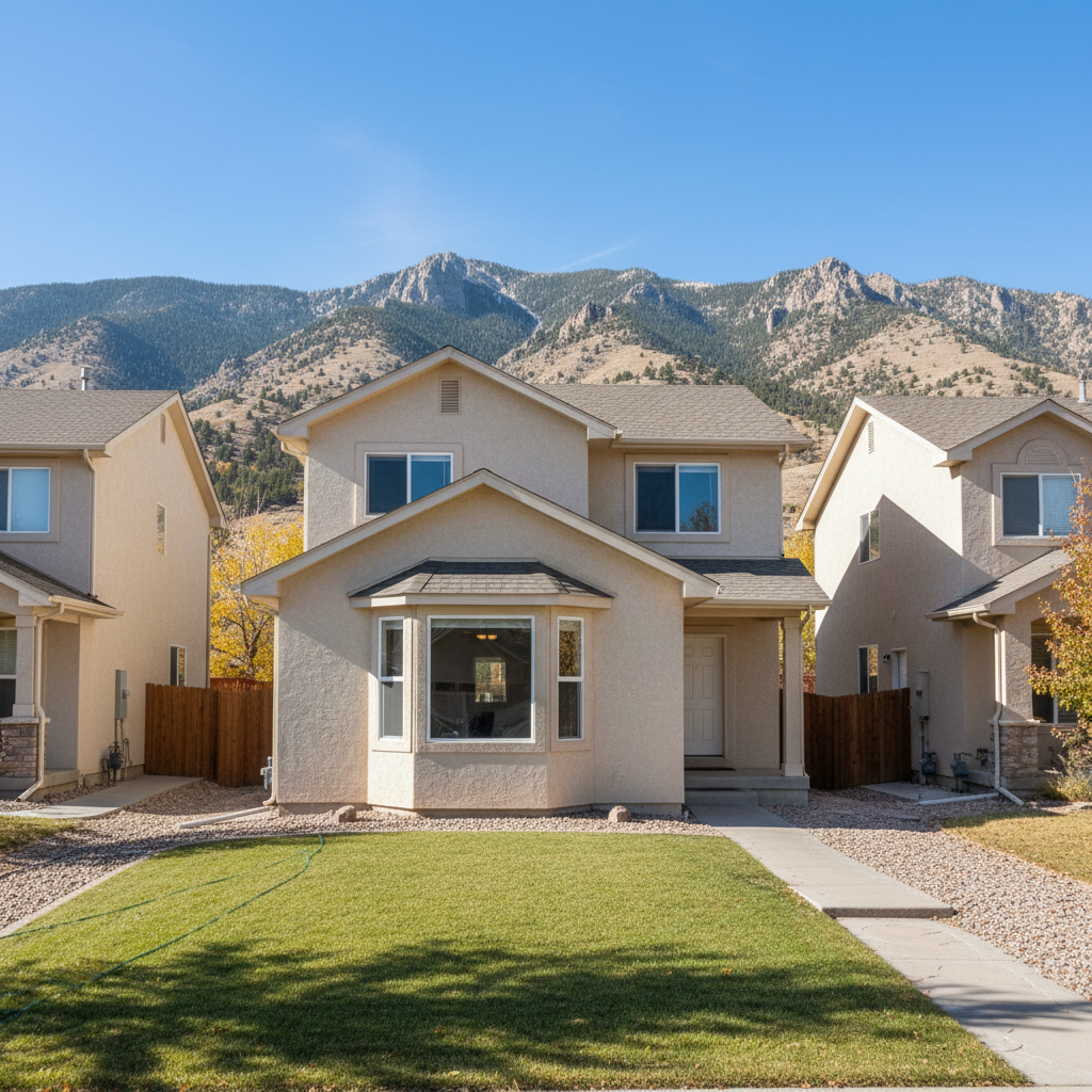 Completed stucco repair work at a residential property in Provo, UT